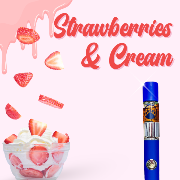 Strawberries n' Cream THCa Vape